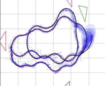 Differentiable Particle Filter for Geospatial Tracking